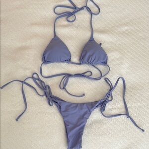 Berry Beachy Swim - Scrunch Back Bikini